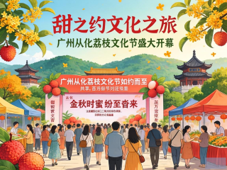 广州从化荔枝文化节，甜蜜邂逅，文化盛宴启幕
