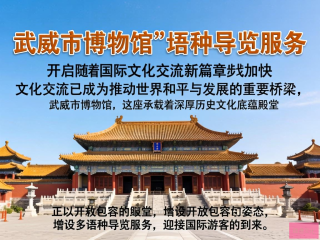 武威市博物馆多语种导览服务，助力国际文化交流新里程