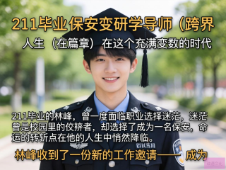 保安到研学导师，211毕业生的人生跨界新篇章