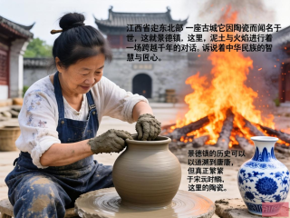 千年陶瓷传奇，景德镇泥火交融的艺术对话