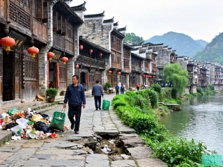 江古镇焕新颜，镇远县江古古镇绘就宜居新画卷