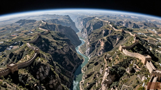 长江三峡，太空视角下的地球变迁研究焦点
