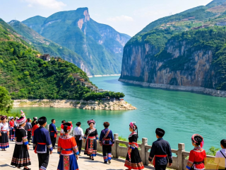 长江三峡，非遗文化的传承与历史记忆画卷