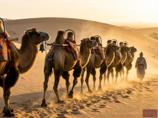 丝绸之路上的骆驼之旅，重走古丝路慢旅行记