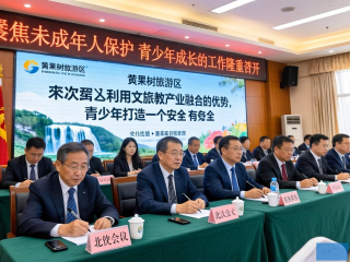 黄果树旅游区召开会议，共谋青少年安全成长环境构建