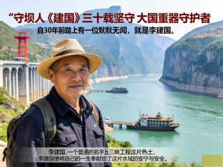李建国，三十载守护三峡，大国重器背后的忠诚卫士