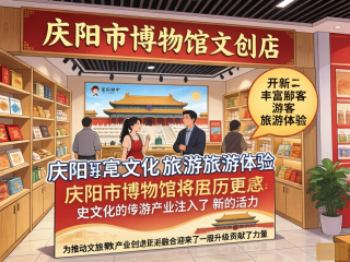 庆阳市博物馆文创店上新，赋能文旅产业融合发展