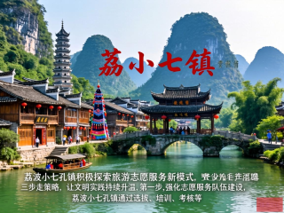 荔波小七孔镇，喀斯特风情与旅游志愿服务的三步升华之旅