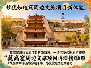 千年敦煌梦之旅，莫高窟周边文旅新风尚
