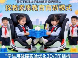 儿童安全座椅3D打印结构碰撞实验优化课