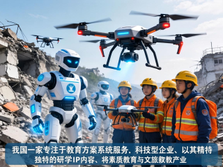 科技守护生命，应急救援机器人课程助力地震废墟搜救无人机研发