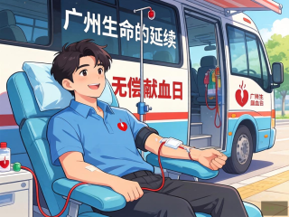 广州无偿献血日，爱与生命的传递，人性的升华时刻