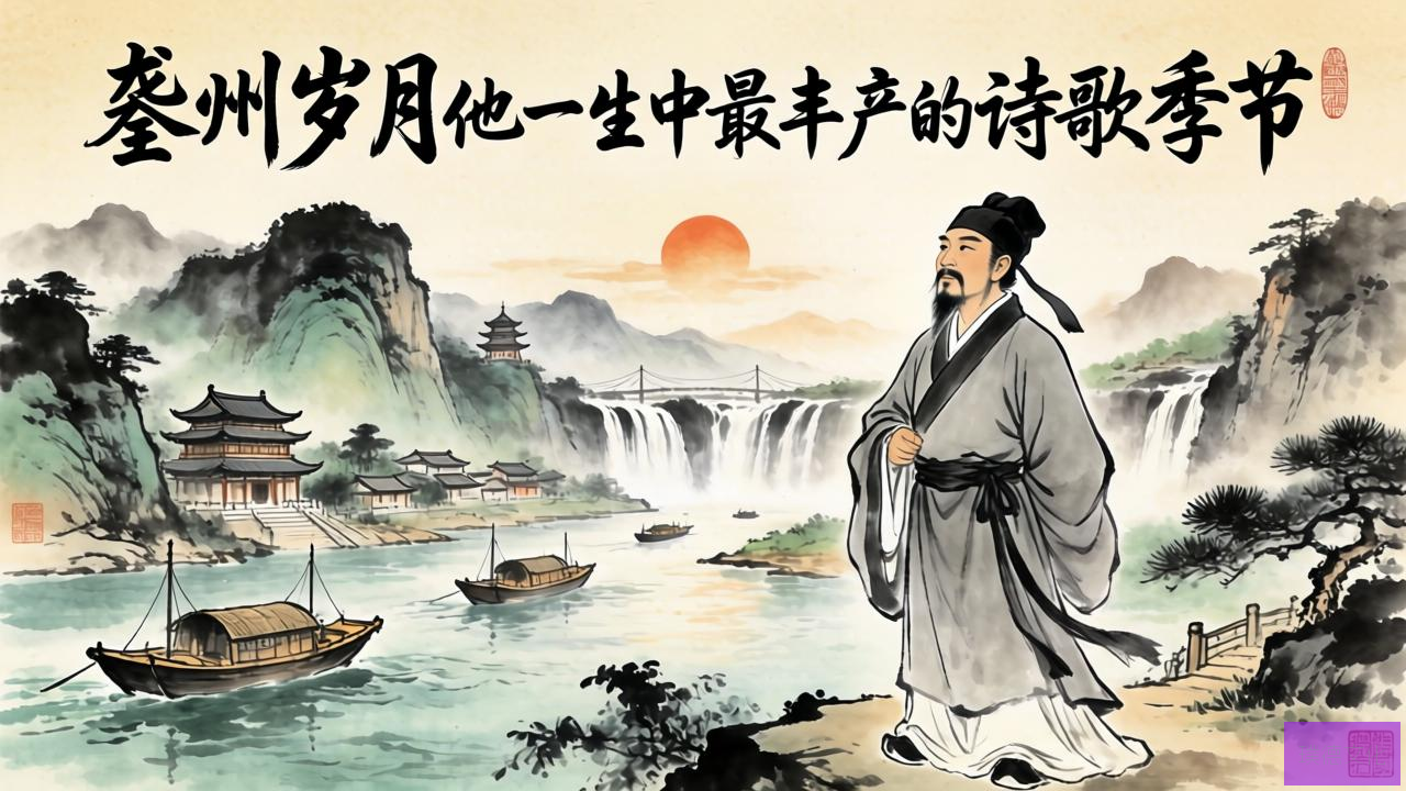 在历史的画卷中，夔州岁月犹如杜甫生命中的一抹浓墨重彩，那是他一生中最丰产的诗歌季节。夔州，位于长江三峡的西端，古称渝州，这里山水交融，文化底蕴深厚，为杜甫的诗歌创作提供了无尽的灵感