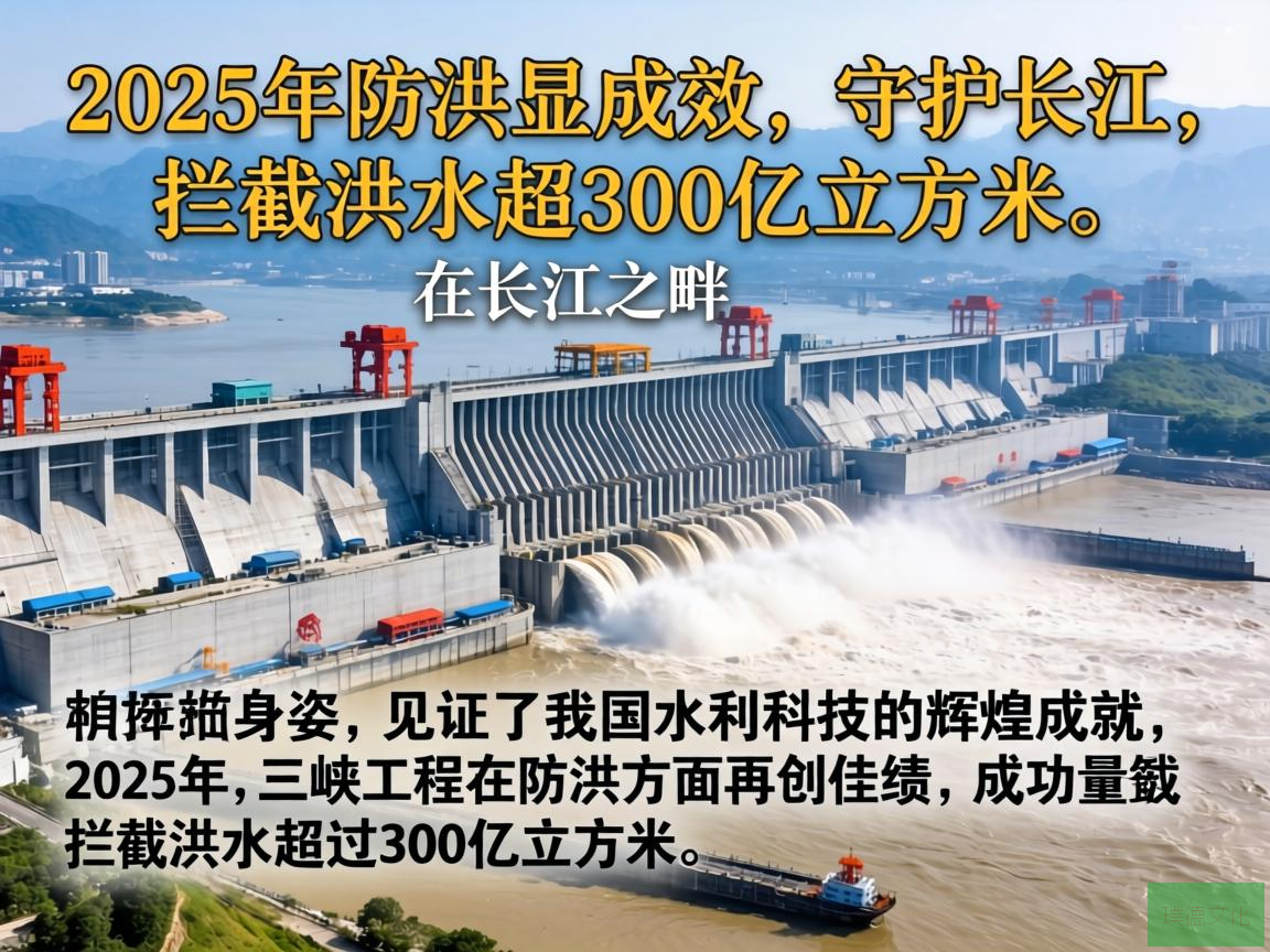 三峡工程2025年防洪显成效，守护长江，拦截洪水超300亿立方米