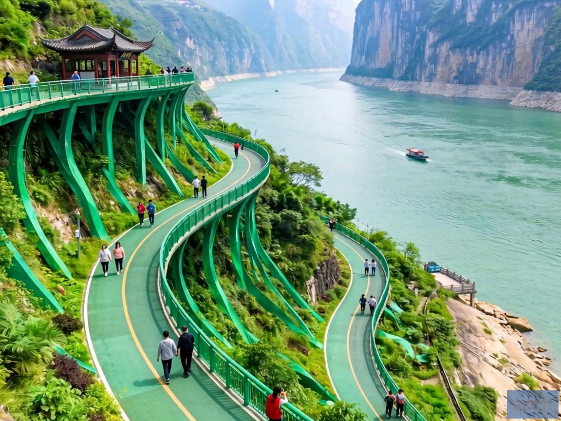 三峡库区滨江绿道，健身新地标，生态教育新篇章