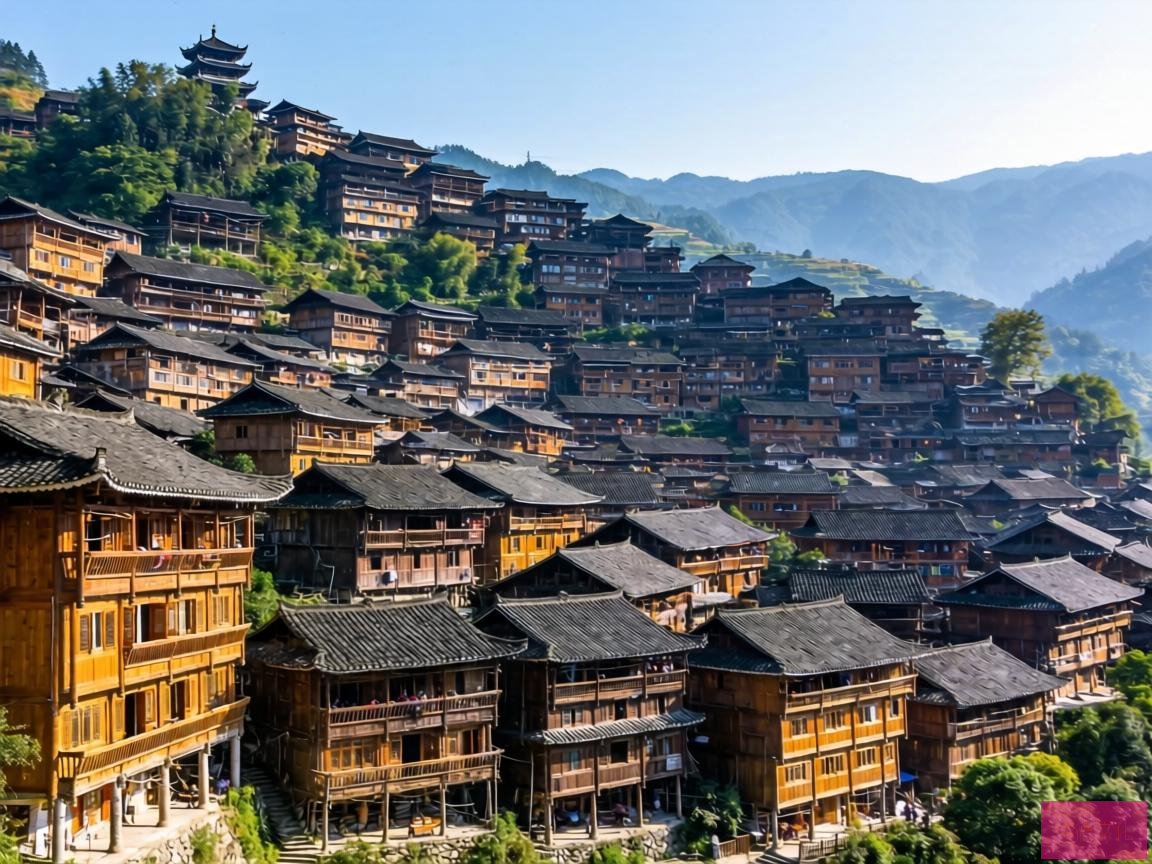 西江千户苗寨，乡村旅游的璀璨明珠