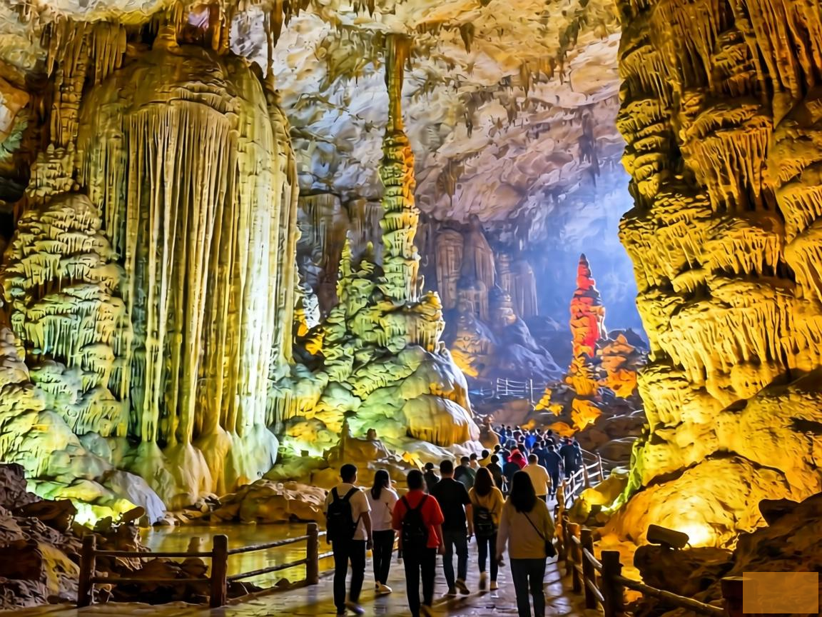 织金洞景区，被誉为地下奇迹，以其独特的喀斯特地貌和丰富的地质资源，吸引了无数游客的目光。为了更好地传承和发扬这一自然奇观，织金洞景区未来将实施产品整合、路线串联的战略，构建全域旅游新格局