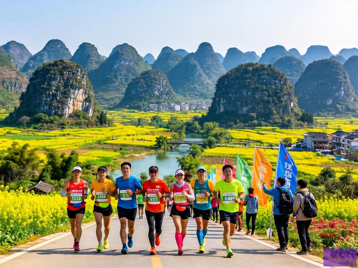 万峰林马拉松，用脚步丈量多彩贵州的四季风光