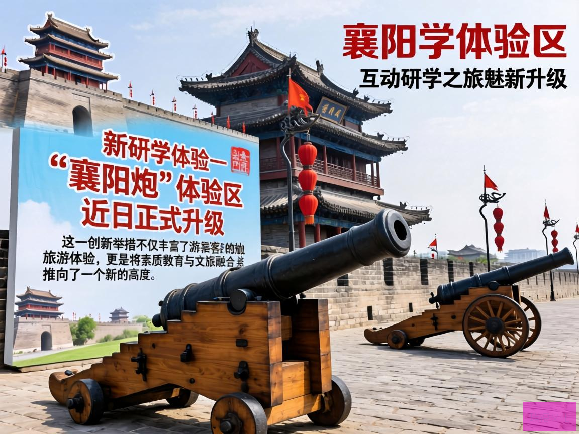 襄阳古城襄阳炮体验区焕新升级，互动研学之旅再添魅力