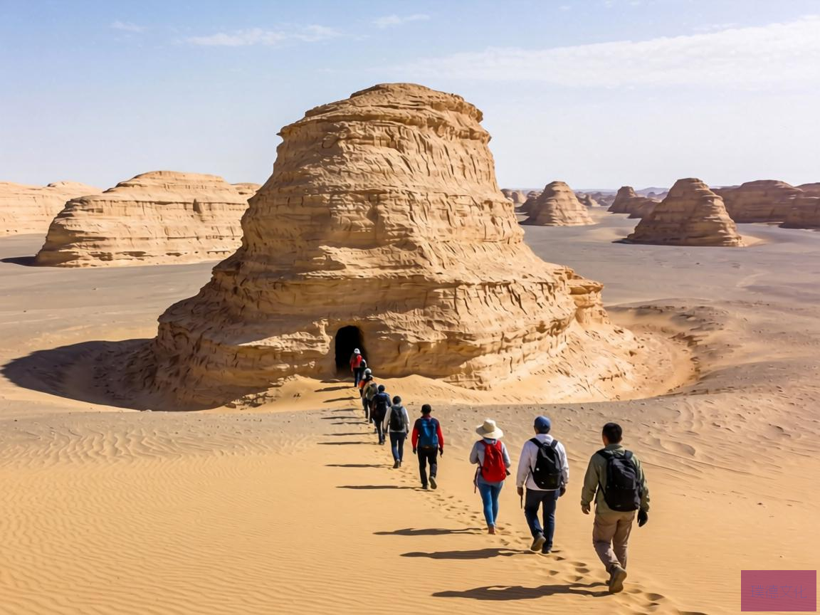 雅丹地貌，敦煌的魔鬼城探险记