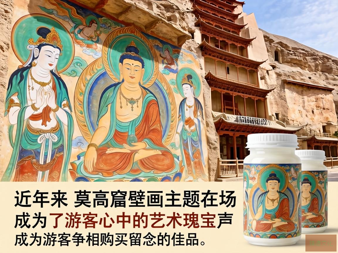 莫高窟壁画，穿越千年的艺术瑰宝与现代文创的完美邂逅