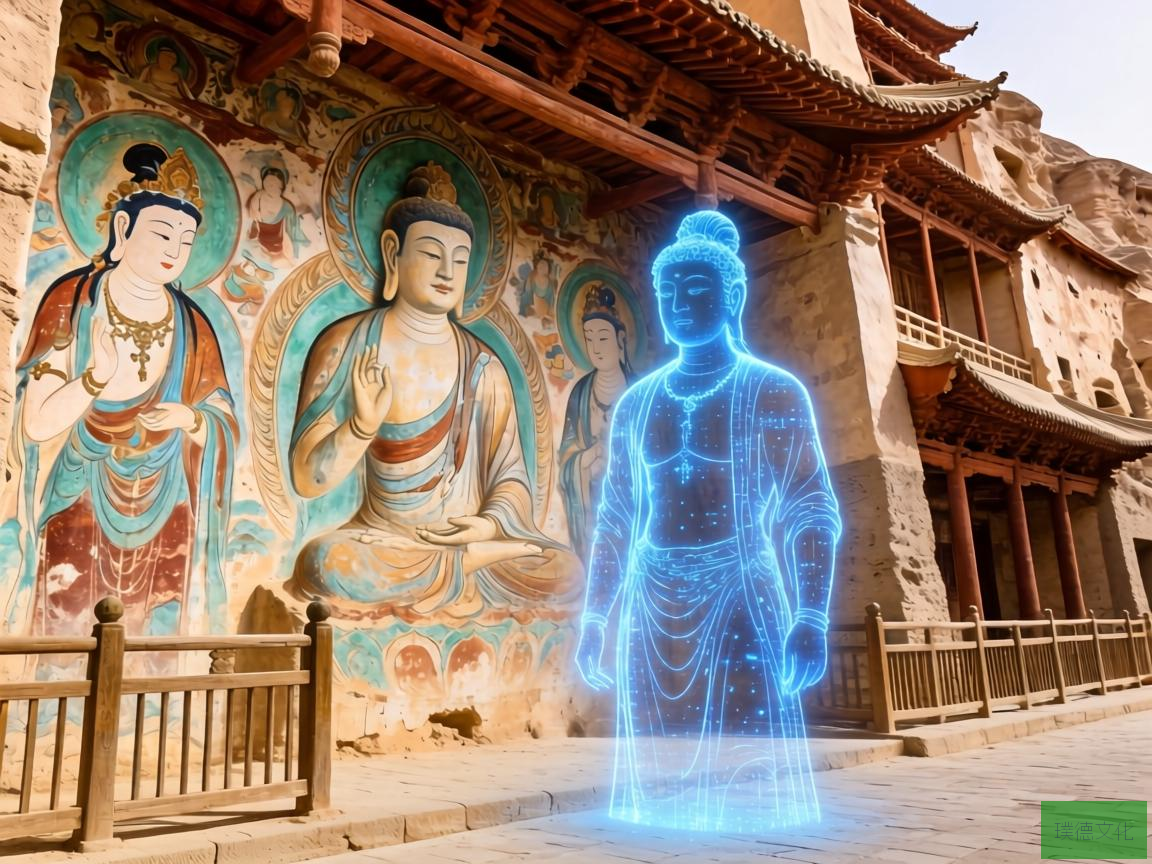 莫高窟壁画数字回归，跨越时空的文化对话
