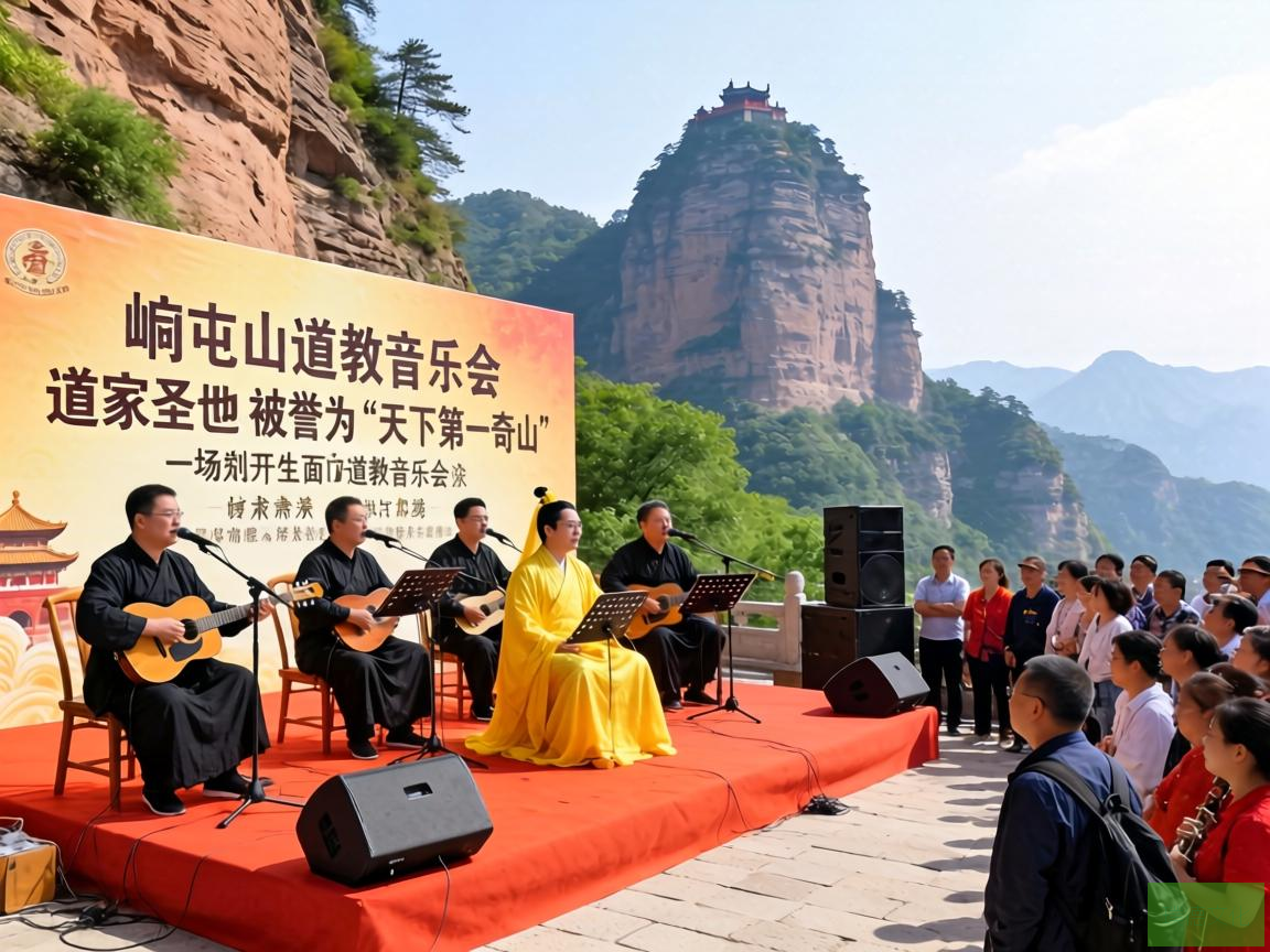 崆峒山道教音乐会，古韵悠扬，探秘道法自然之美