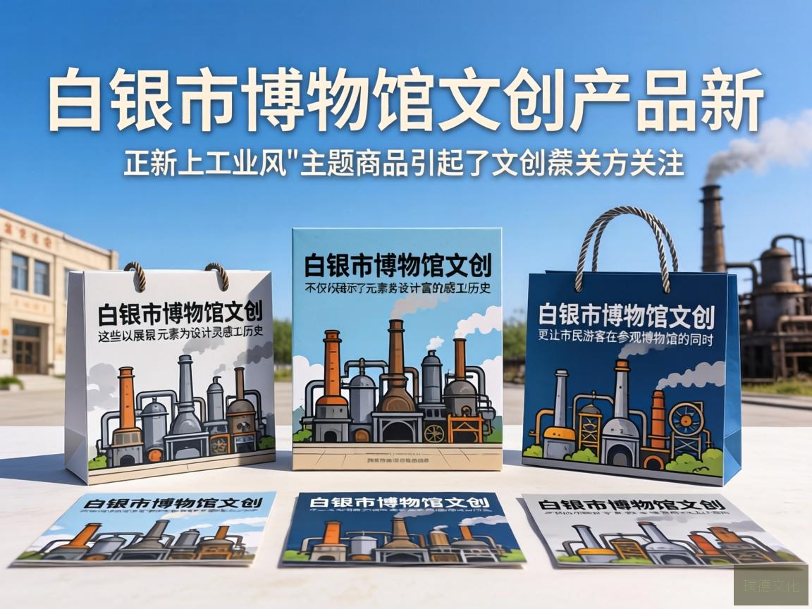 白银市博物馆文创产品上新，工业风主题商品备受青睐