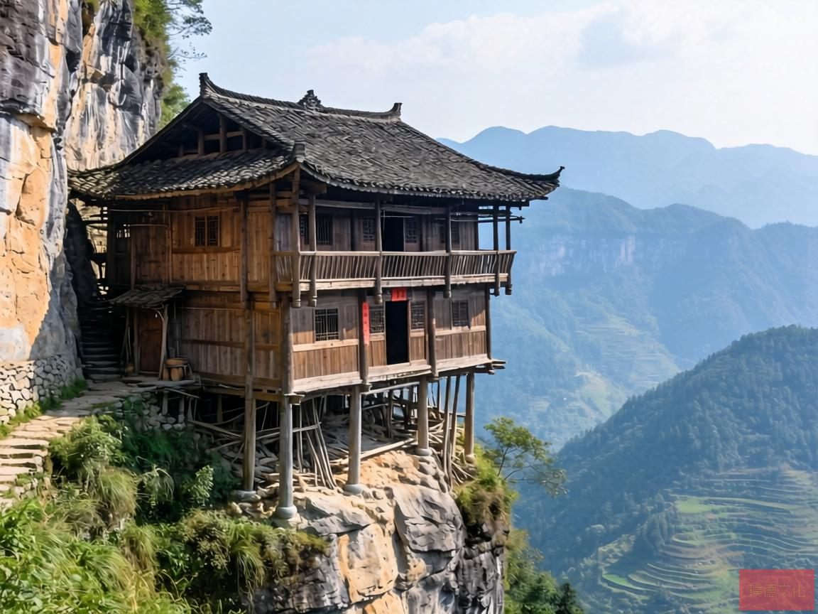 湘西吊脚楼，悬崖上的空中楼阁