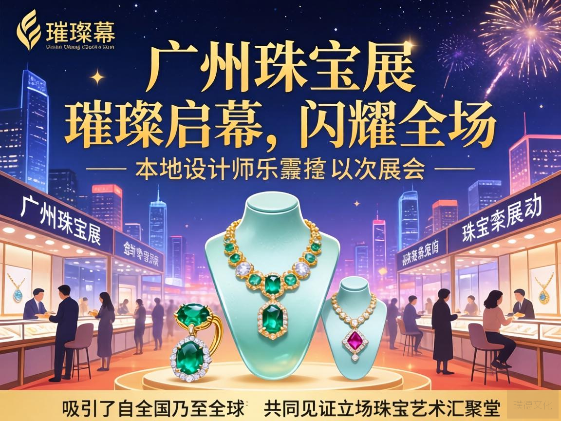 广州珠宝展璀璨启幕，本地设计师作品闪耀全场