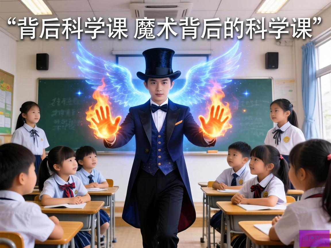 魔术背后的科学课，学生揭秘悬浮术与火焰掌