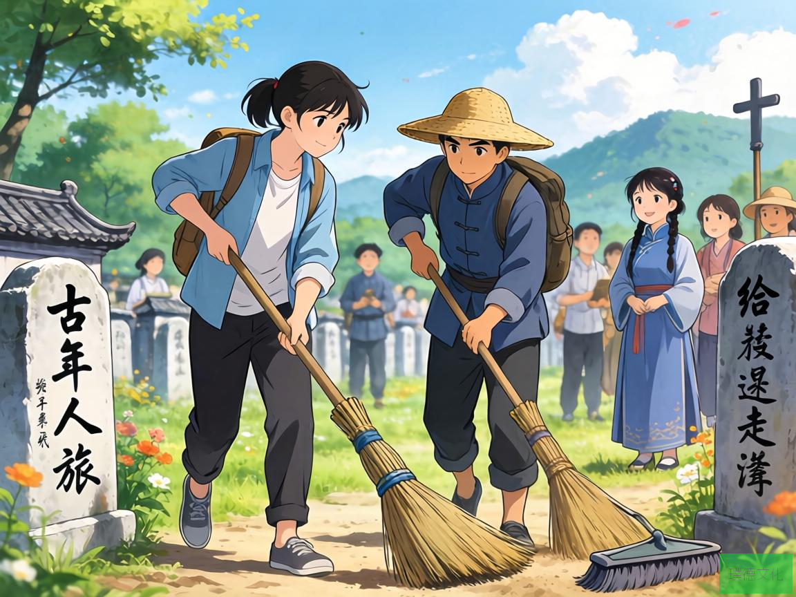 青春足迹，扫墓之旅，年轻一代的文化传承之旅
