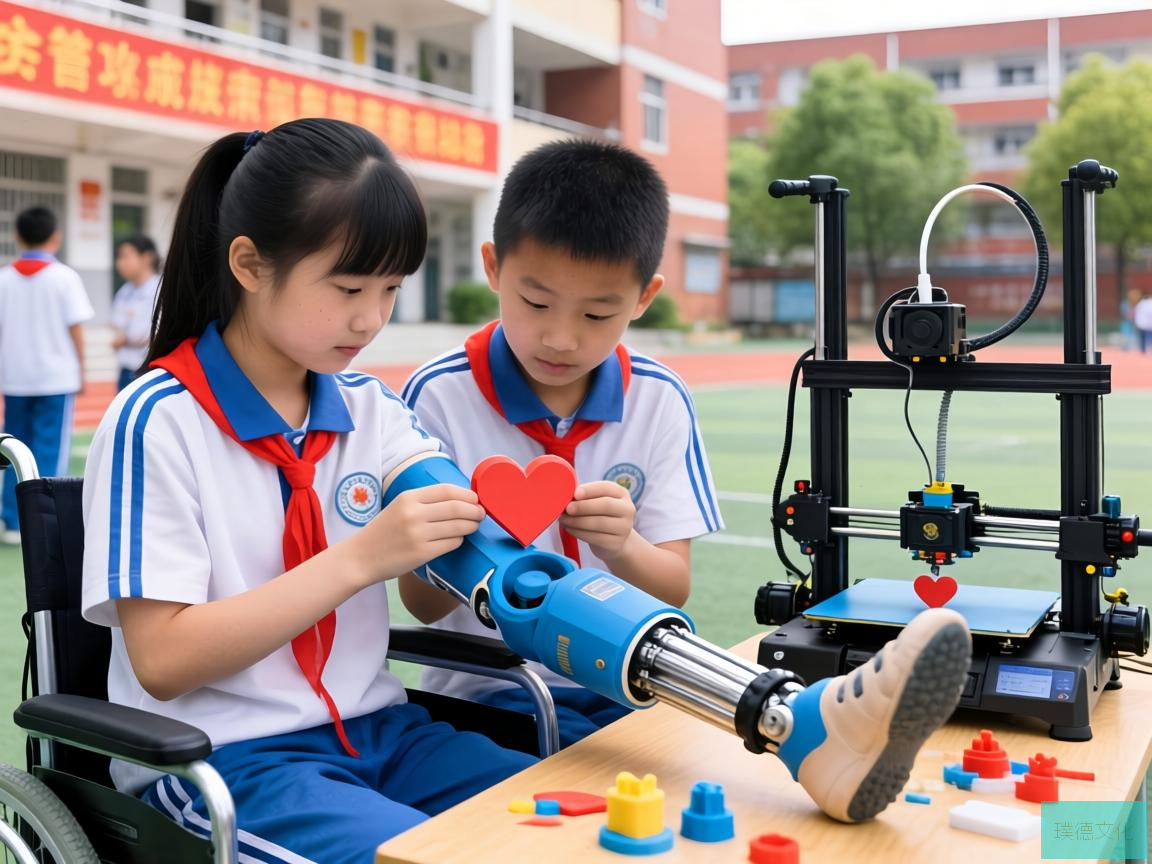 3D打印技术助力爱心行动——学生为残障人士定制低成本义肢